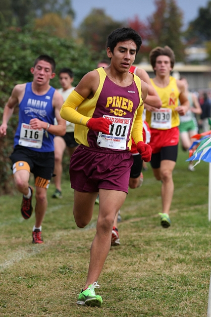 2010NCSXC BD3-176.JPG - 2010 North Coast Section Cross Country Championships, Hayward High School, Hayward, California